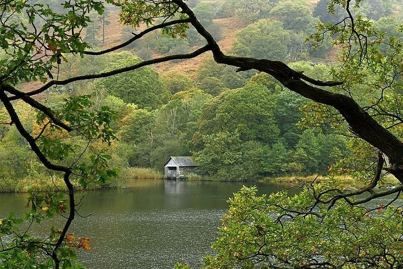 The Boathouse on Rydal Water Lake District