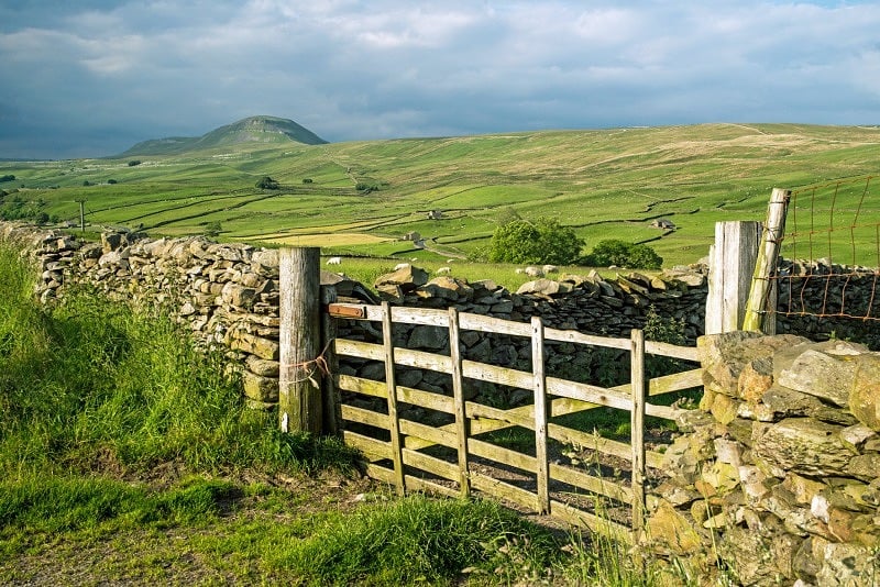 Pen y Ghent Across the Ribble Valley (Ribblesdale)