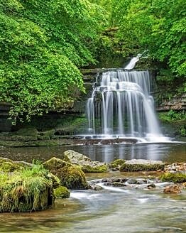Waterfalls West Burton Yorkshire Dales
