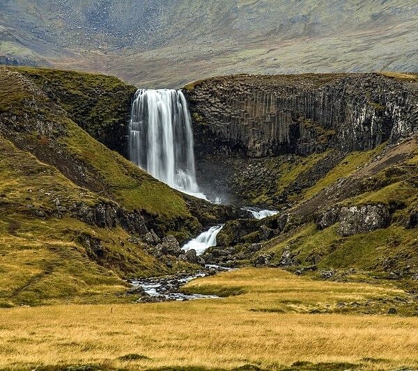 Svodufoss Snaefellsness Peninsular Iceland