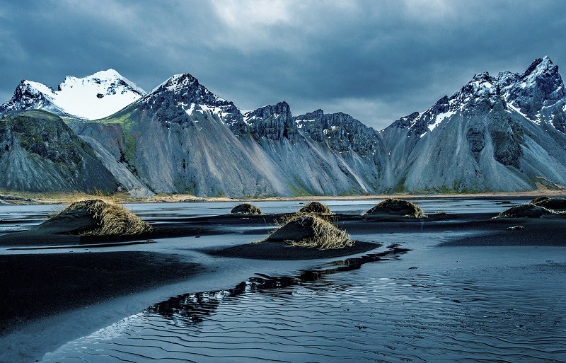 Vestrahorn Mountains south east Iceland