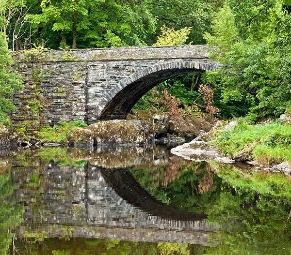 Stone Bridge on A470 River Conwy